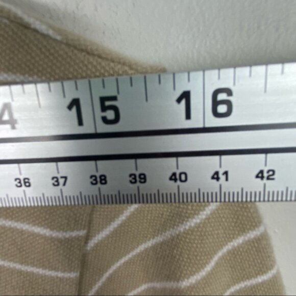 Reformation Striped Mini Dress Sami Tan Womens Size XS 3/4 Sleeves Minimalist‎ - Picture 11 of 13